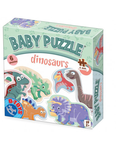 Dinozauri, Baby Puzzle D-Toys,Uniq73075