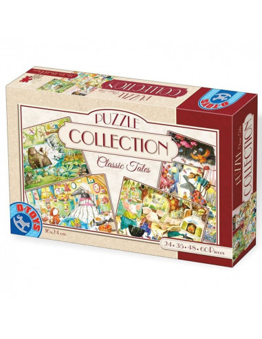4 Puzzle-Uri Classic Tales Basme - 24, 35, 48, 60