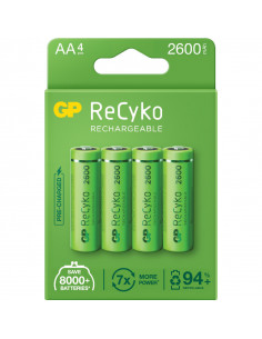 Acumulatori GP Batteries, ReCyko 2600mAh AA (LR6) 1.2V NiMH