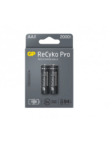 Acumulatori GP Batteries, ReCyko Pro 2100mAh AA (R6) 1.2V NiMH