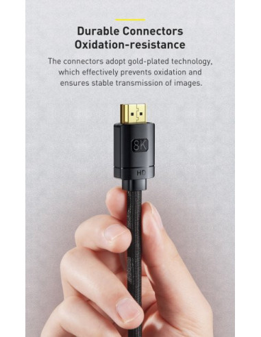 CABLU video Baseus High Definition, HDMI (T) la HDMI (T)