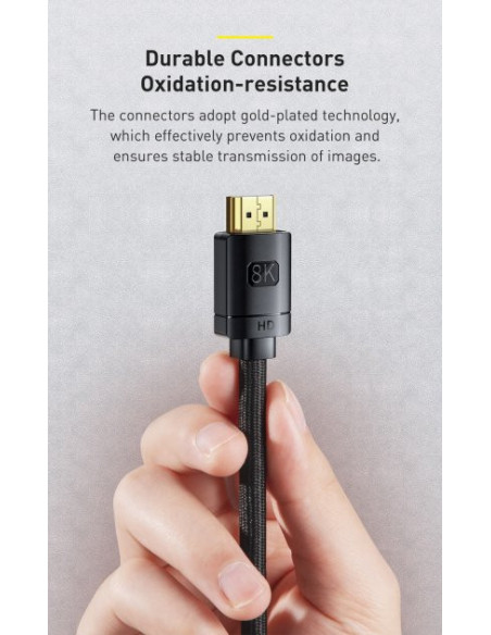 CABLU video Baseus High Definition, HDMI (T) la HDMI (T)