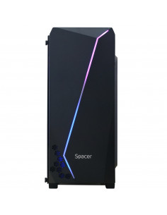 CASE MIDITOWER ATX W/O PSU/SPCS-GC-FLASH CARCASA 2