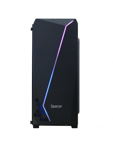 CASE MIDITOWER ATX W/O PSU/SPCS-GC-FLASH CARCASA