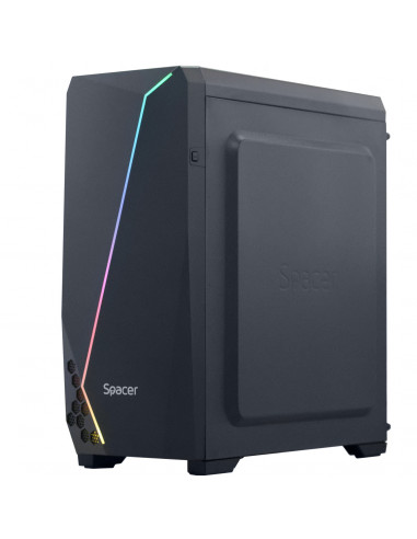 CASE MIDITOWER ATX W/O PSU/SPCS-GC-FLASH CARCASA