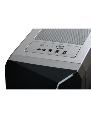 CASE MIDITOWER ATX W/O PSU/SPCS-GC-FLASH CARCASA