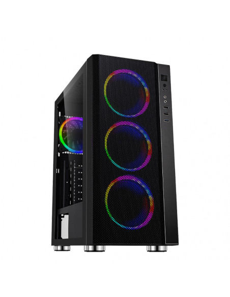 CASE MIDITOWER ATX W/O PSU/SPCS-GC-RAINBOW CARCASA