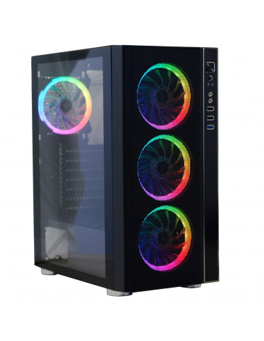 CASE MIDITOWER ATX W/O PSU/SPCS-GC-RAINBOW CARCASA