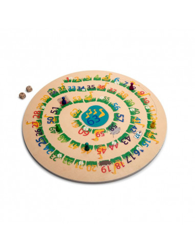 Joc 3 in 1 - Goose, Tock si Ludo (Nu te supara, frate!), BS