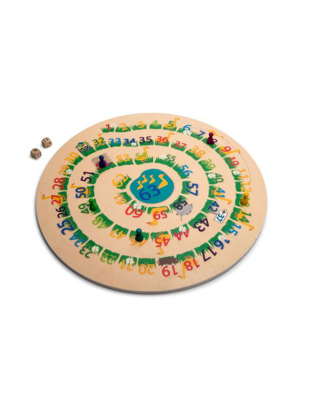 Joc 3 in 1 - Goose, Tock si Ludo (Nu te supara, frate!), BS