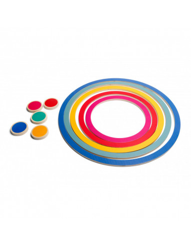 Set 5 jocuri cu cercuri, BS Toys,GA395