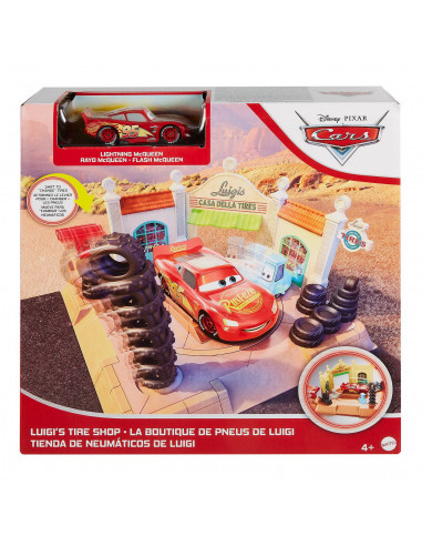 Cars Set De Joaca Vulcanizare Luigi's Tire Shop,MTGTK82_GTK83