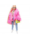Papusa Barbie Extra Style Fluffy Pinky,MTGRN28