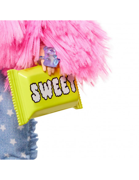 Papusa Barbie Extra Style Fluffy Pinky,MTGRN28
