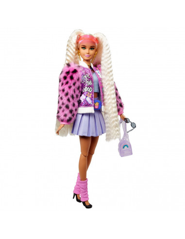Papusa Barbie Extra Style Blonda Cu Codite,MTGYJ77