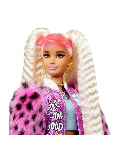 Papusa Barbie Extra Style Blonda Cu Codite,MTGYJ77