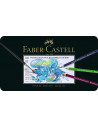 FC117524,Creioane colorate Faber-Castell Acuarela A.Durer, 24 culori, cutie metal