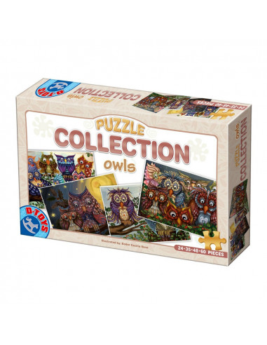 Bufnite, Puzzle Collection D-Toys - 24, 35, 48, 60