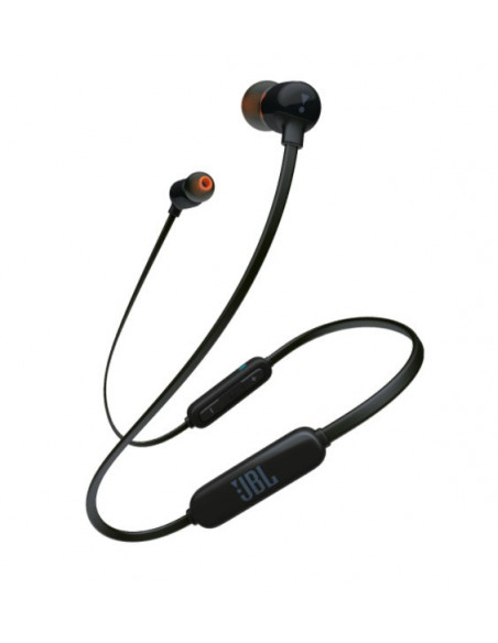 Casti in ear JBL T110BT, bluetooth, microfon, negru,JBLT110BTBLK