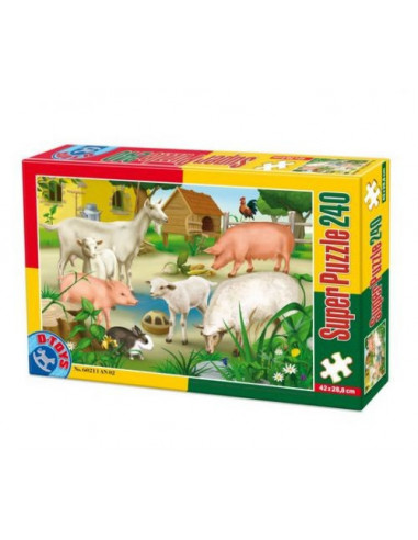Super Puzzle D-Toys, Animale Domestice Model 2, 240