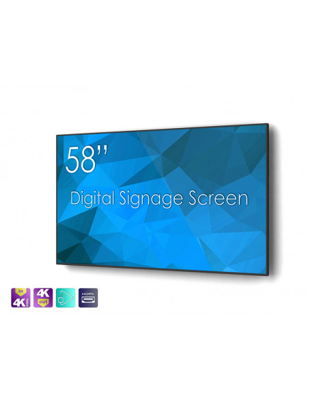 Display LED 58" 4K 24/7 Profesional SWEDX