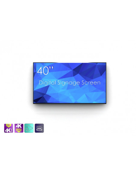 Display LED 40" 4K 24/7 Profesional SWEDX