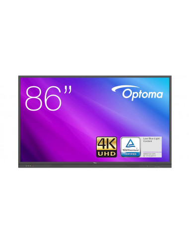 Display LED 86" 4K UHD cu touch OPTOMA 3861RK,H1F0C0BBW101