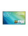 Display LED 65" 4K UHD cu touch OPTOMA 5651RK + adaptor