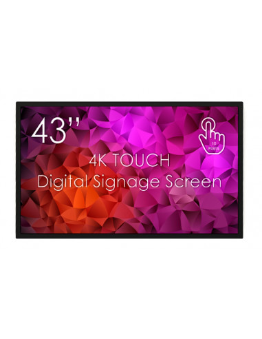Display LED 43" cu touch 4K 24/7 Profesional SWEDX
