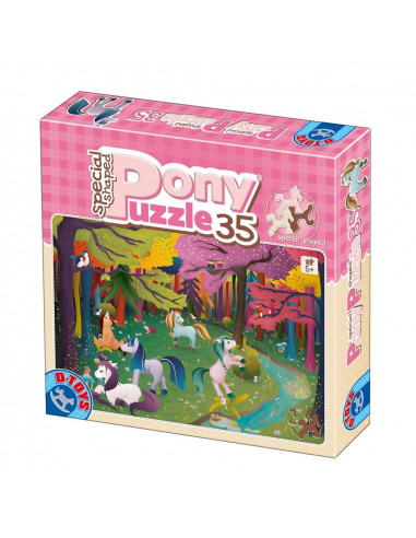 Ponei, Puzzle Special D-Toys Model 1, 35 Piese,Uniq73907-1
