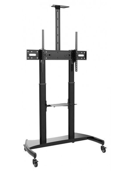 Stand TV mobil cu doua polite(max.5kg/polita) Blackmount