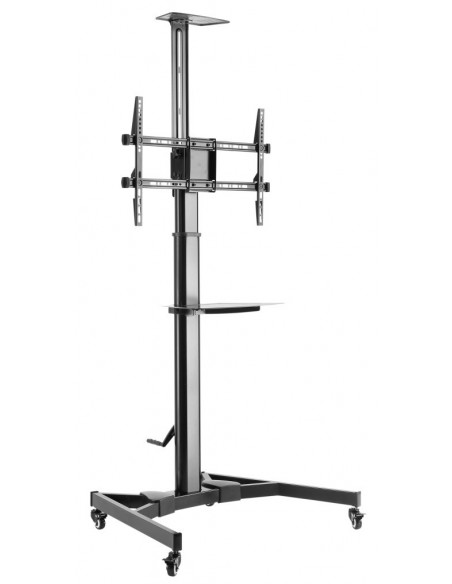Stand TV mobil, telescopic cu doua polite(max.5kg/polita)