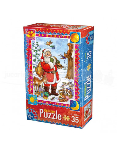 Puzzle Craciun D-Toys, Model 2, 35 Piese,Uniq67616-2