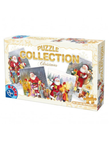 Puzzle Craciun Collection D-Toys Model 1, 24, 35, 48, 60