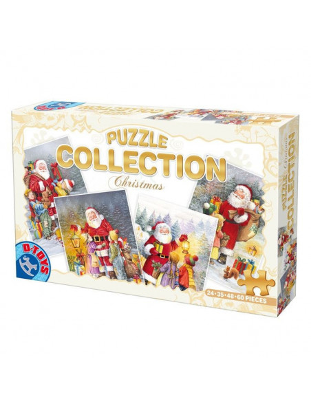 Puzzle Craciun Collection D-Toys Model 1, 24, 35, 48, 60