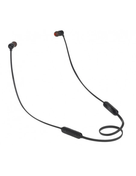 Casti in ear JBL T110BT, bluetooth, microfon, negru,JBLT110BTBLK