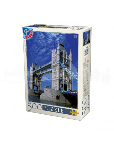 Puzzle Peisaje De Zi, Tower Bridge - Londra D-Toys, 500