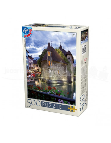 Puzzle Peisaje De Zi, Annecy - Franta D-Toys, 500