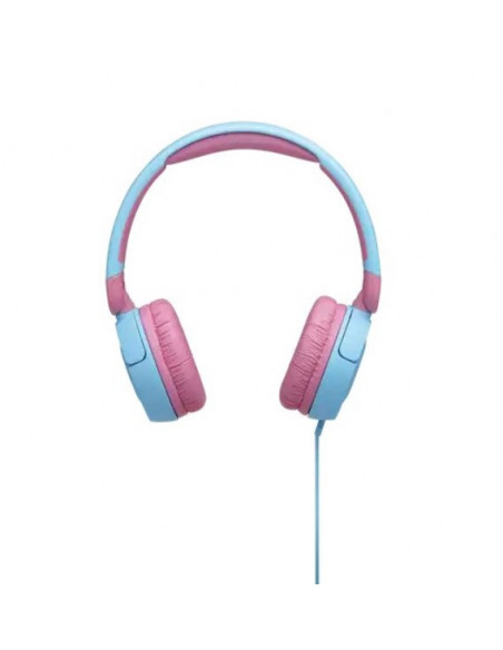 Casti audio on-ear pentru copii JBL JR310, Albastru,JBLJR310BLU