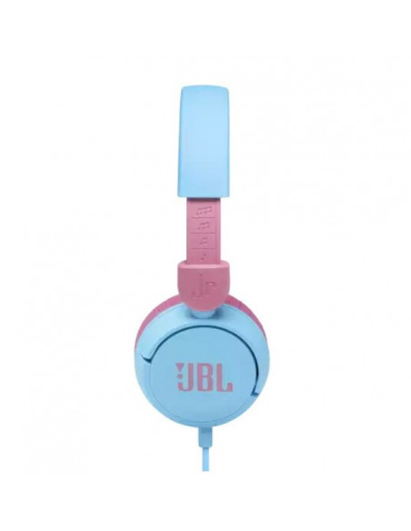 Casti audio on-ear pentru copii JBL JR310, Albastru,JBLJR310BLU