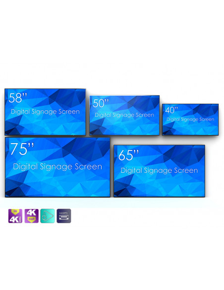 Display LED 58" 4K 24/7 Profesional SWEDX