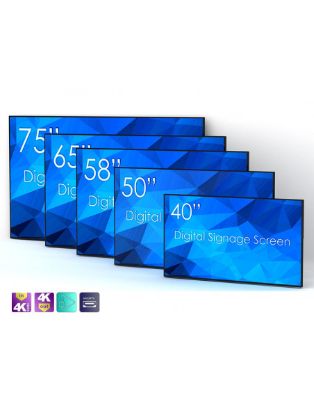 Display LED 58" 4K 24/7 Profesional SWEDX