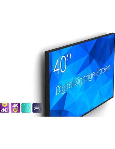 Display LED 40" 4K 24/7 Profesional SWEDX