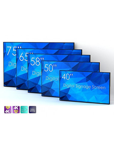 Display LED 40" 4K 24/7 Profesional SWEDX