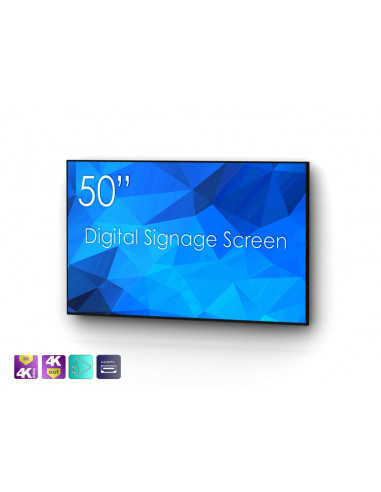 Display LED 50" nativ Full HD Superslim SWEDX SDS50X8-01, 3