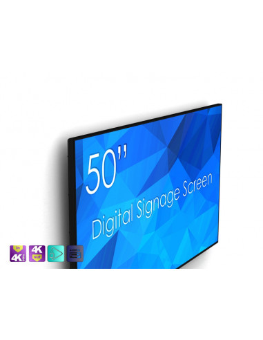 Display LED 50" nativ Full HD Superslim SWEDX SDS50X8-01, 3