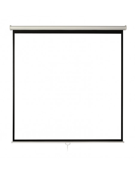 Ecran proiectie manual, perete/tavan, 150 x 150 cm, BlackMount