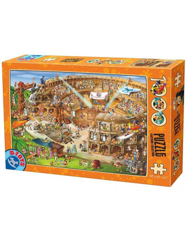 Colosseum, Puzzle Cartoon D-Toys, 1000 Piese,Uniq61218-10