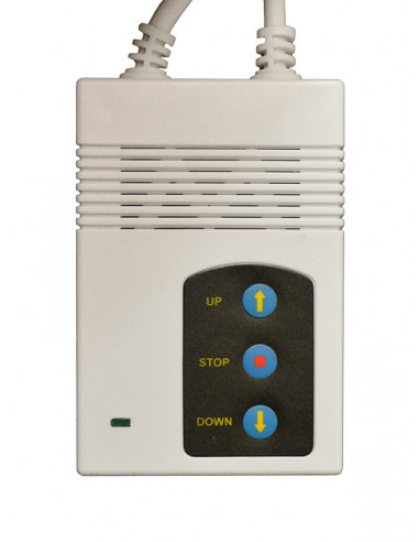 Ecran proiectie electric, perete/tavan, 220 x 124 cm