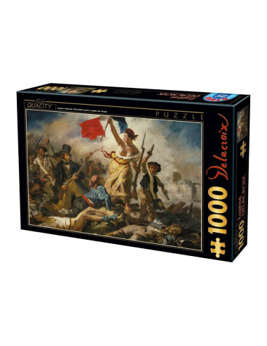 Libertatea Conducand Poporul, Puzzle D-Toys Eugene Delacroix